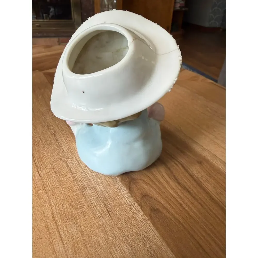1950's Little Girl Head Vase Japan